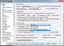 Reaper настройки открытия проекта.png