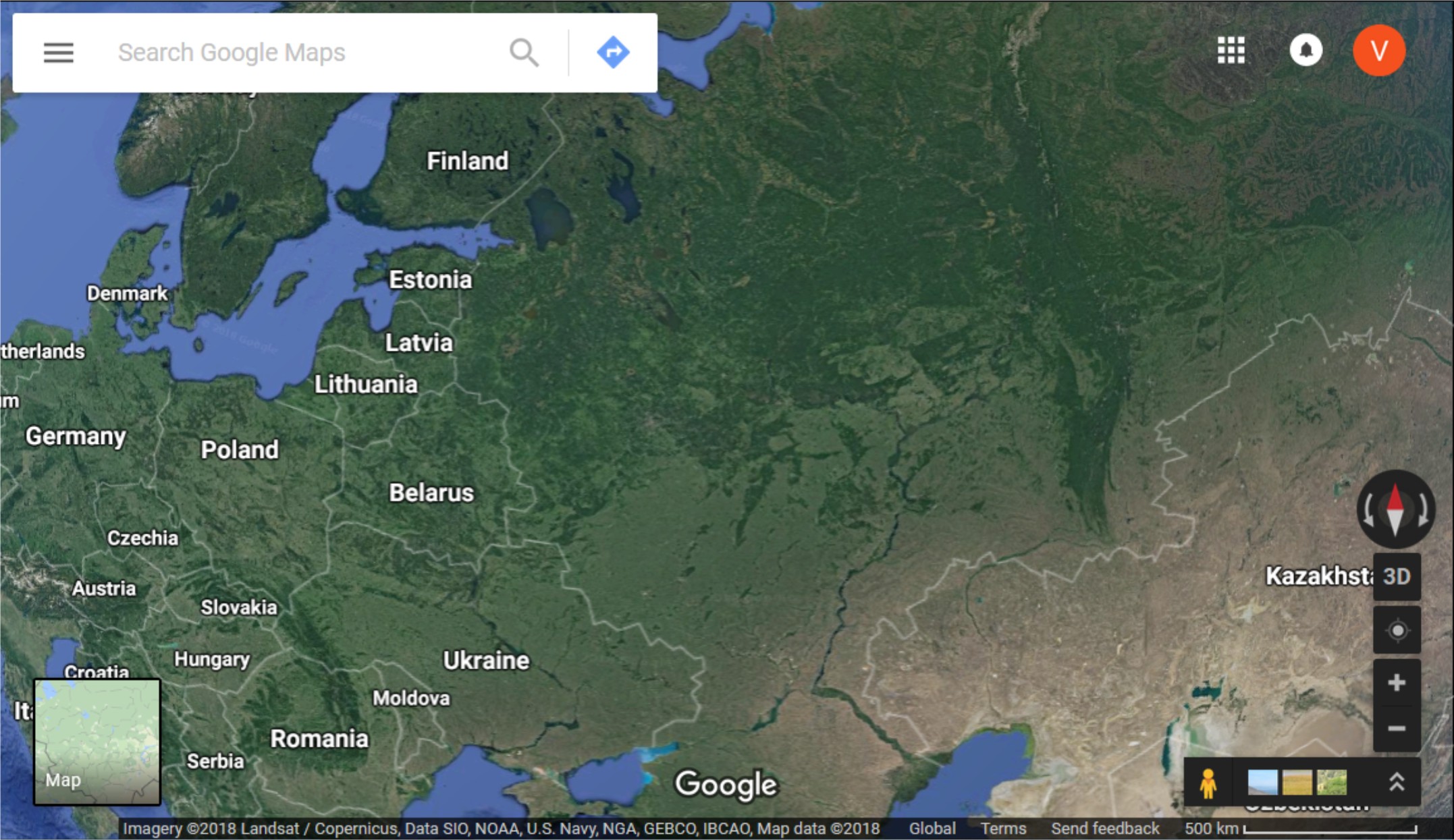 No Russia on Google Map....jpg