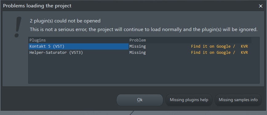Fl Studio Отсутствующие плагины или файлы — wikisound