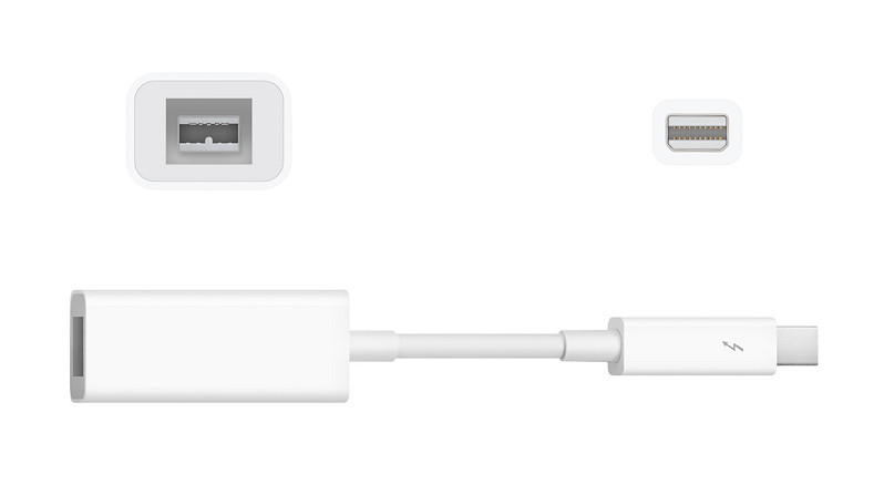 Apple Thunderbolt FireWireアダプタ MD464ZM A - 映像用ケーブル