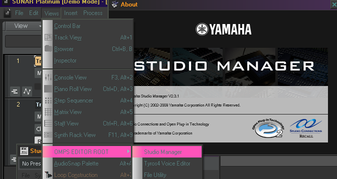 CAKEWALK SONAR platinum — OPT PLUGINS == OMPS EDITOR ROOT — о! оказывается есть Studio Manager.png