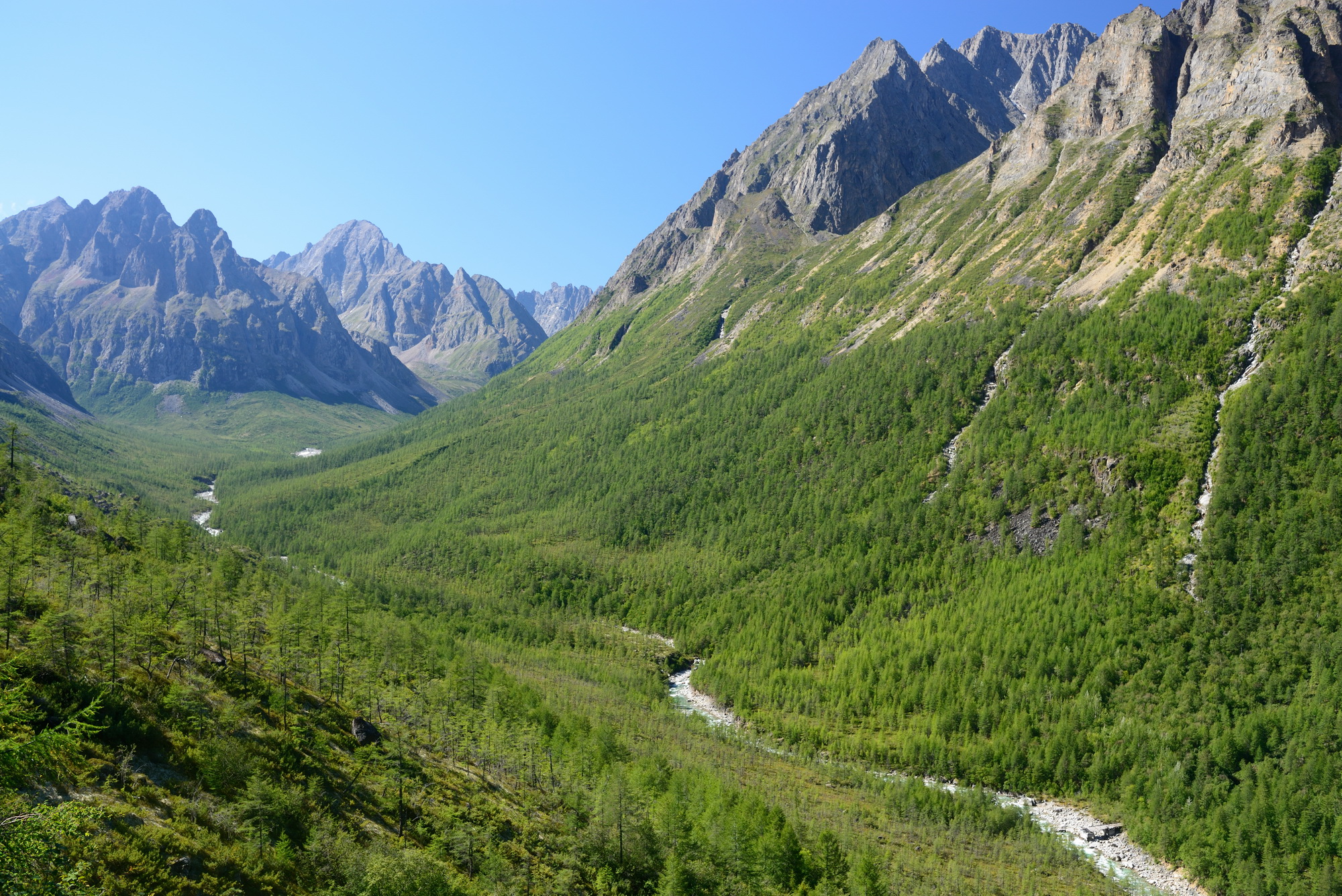 Горный хребет забайкалье