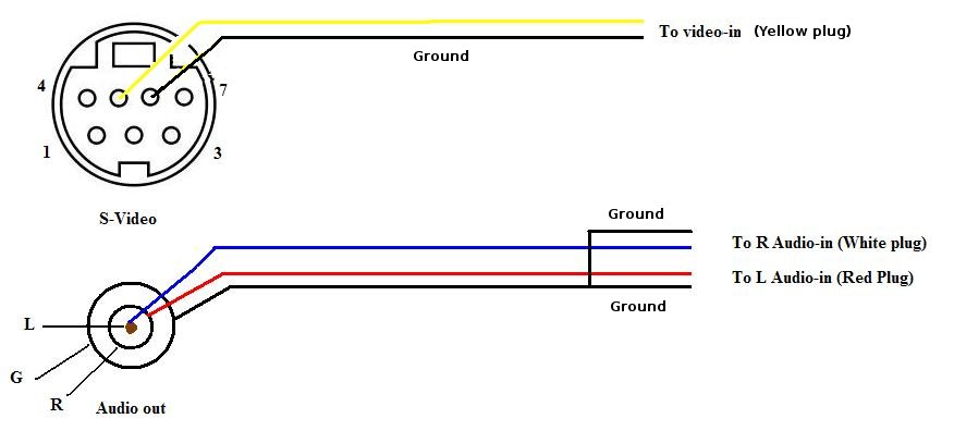 Переходник vga на тюльпаны своими руками схема