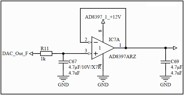 Ad8397 схема усилителя